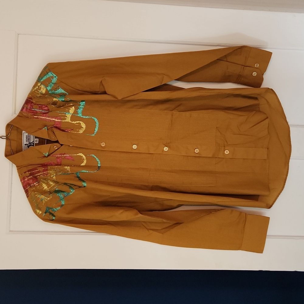 Men's or Women's Western Shirt, Size Small,